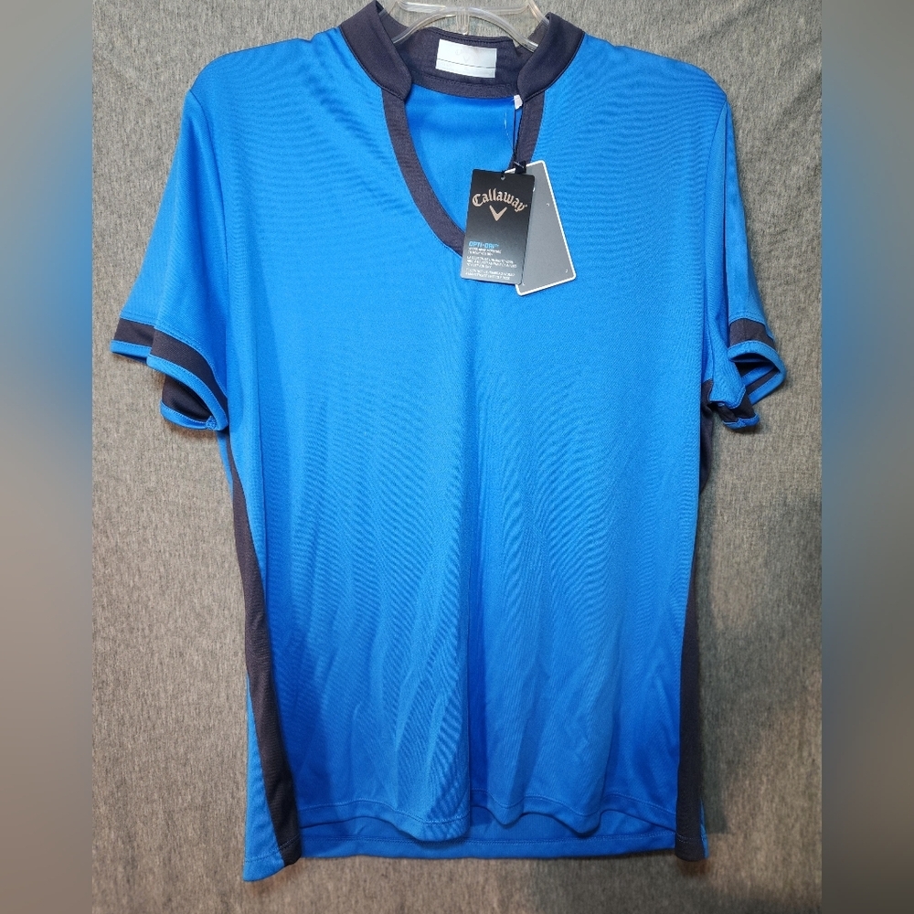 Callaway Blue and Black Women's Top